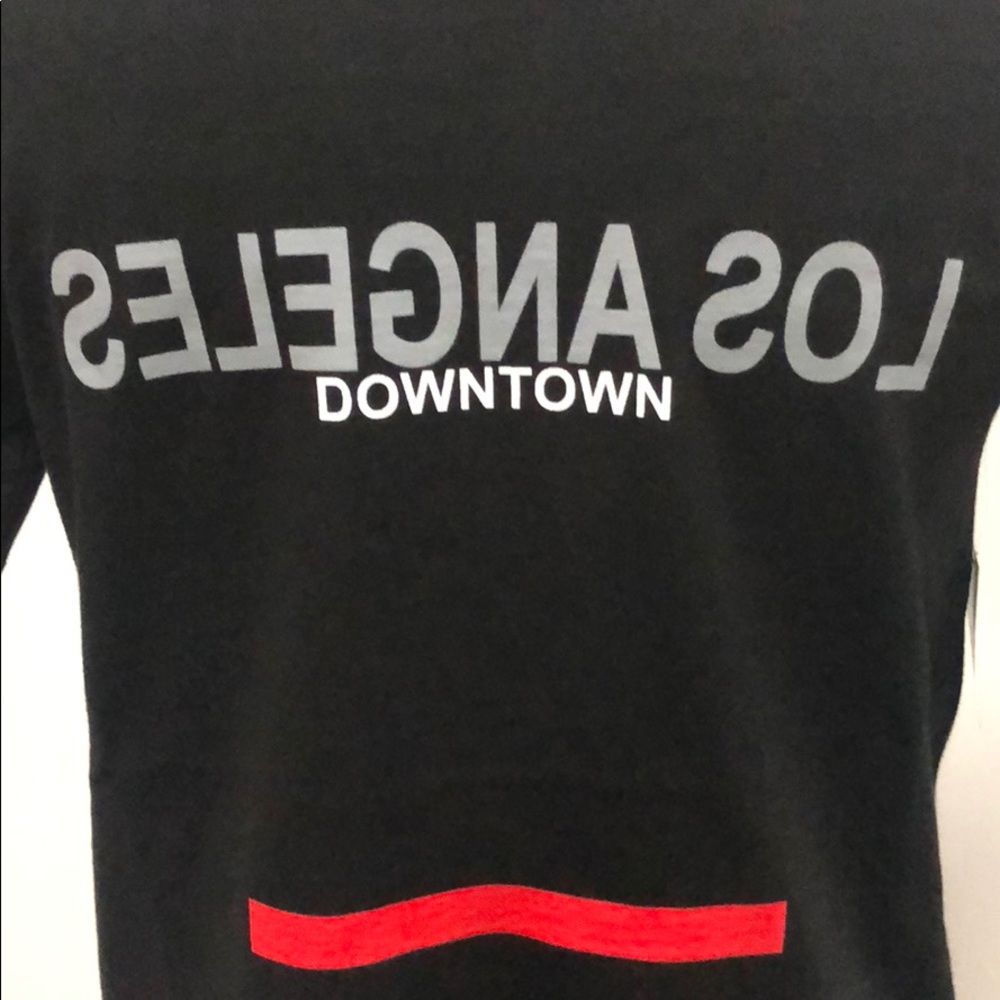 NWT 2 PIECES DTLA BRAND JEAN t shirt downtown LOS ANGELES